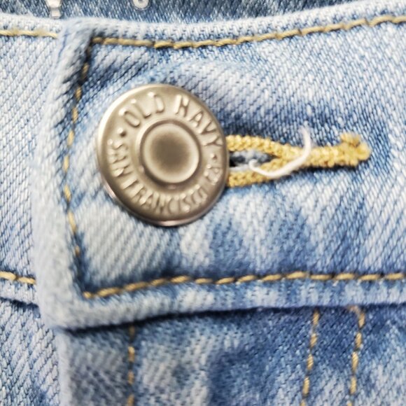 Old Navy Jeans Womens Size 6 Blue Mid-Rise Stretch Denim Classic Fit Straight - Picture 4 of 10